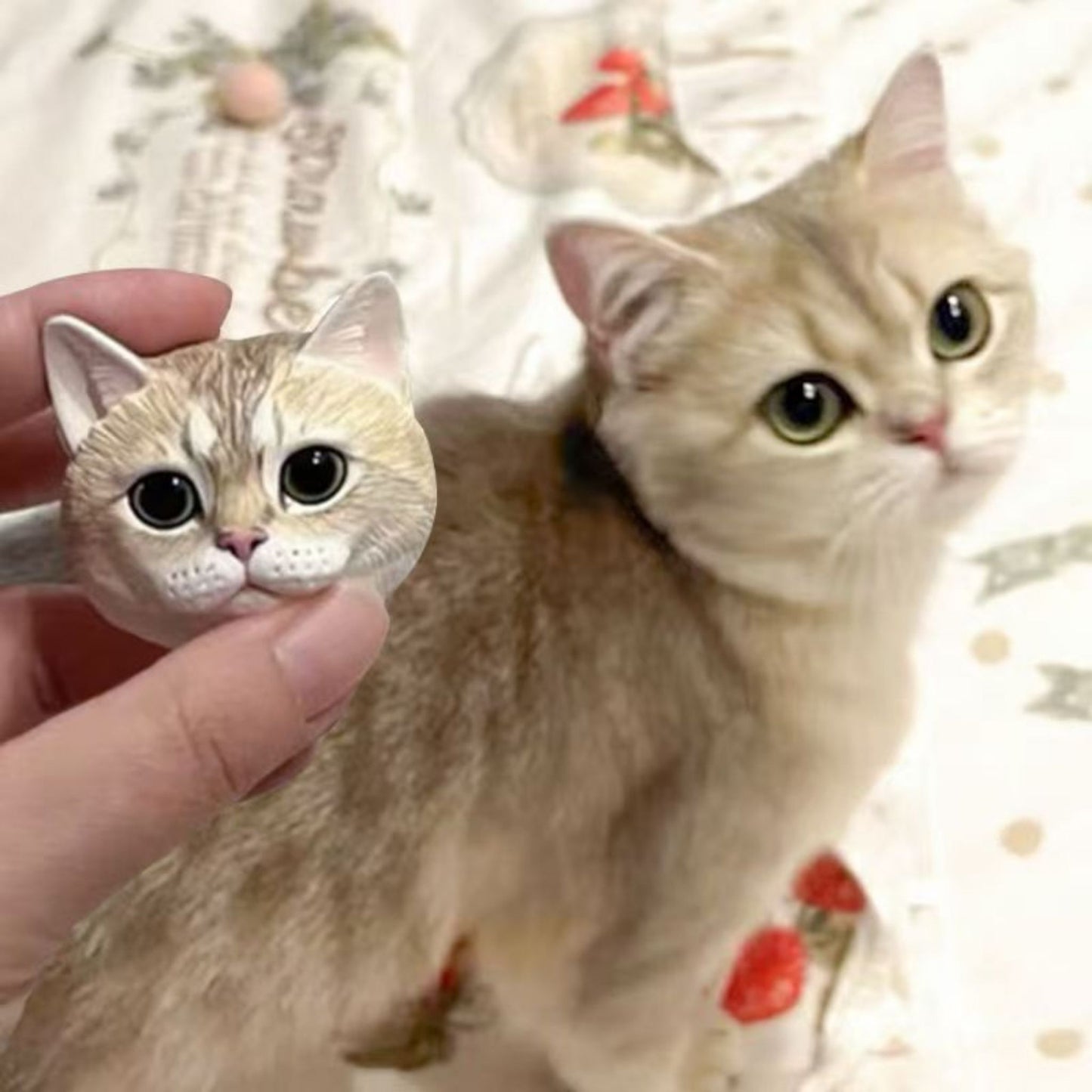 Custom Pet Portrait Figurine-Fridge Magnets